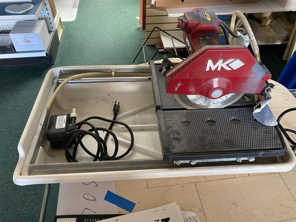 tile saw MK 377 160028 Tile Saw Colors of Glass LLC